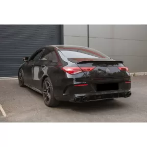 Trunk Boot Spoiler suitable for Mercedes CLA Coupe C118 (2019-up) Piano Black