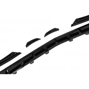 Front Bumper Lip Extension suitable for Mercedes A-Class A45 W177 V177 (2018-up) A45S Design Piano Black