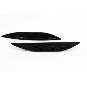 Bienenwabe Rückstrahlerabdeckung für VW Golf 7 5G 13-17 R & R-Linie Stoßstange-image-6086465