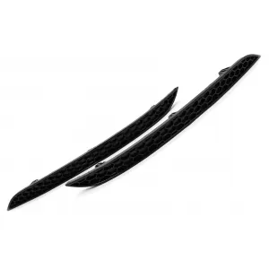 Honeycomb Rear Bumper Reflector Cover suitable for VW Golf 8 VIII Hatchback (2020-up)