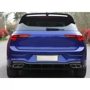 Honeycomb Rear Bumper Reflector Cover suitable for VW Golf 8 VIII Hatchback (2020-up)