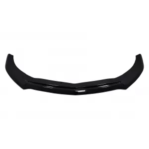 Front Bumper Lip Extension suitable for Mercedes A-Class W176 AMG Facelift (2015-2018) Piano Black