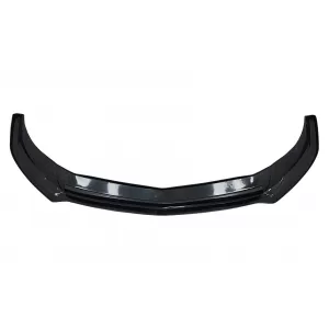 Front Bumper Lip Extension suitable for Mercedes A-Class W176 AMG Facelift (2015-2018) Piano Black