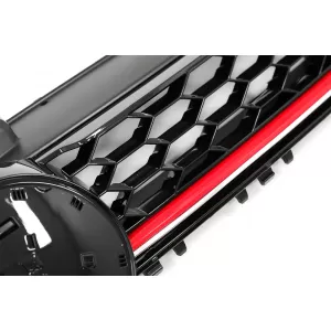 Zentraler Kühlergrill für VW Golf 7 VII 5G 13-17 rotem Streifen GTI Design-image-6084295