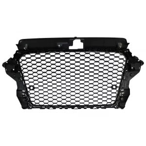 Grila Centrala cu Grile Laterale Proiectoare compatibil cu Audi A3 8V (2012-2016) RS3 Design-image-6083177
