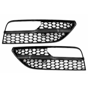 Grila Centrala cu Grile Laterale Proiectoare compatibil cu Audi A3 8V (2012-2016) RS3 Design-image-6083179