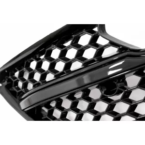 Grila Centrala cu Grile Laterale Proiectoare compatibil cu Audi A3 8V (2012-2016) RS3 Design-image-6083181