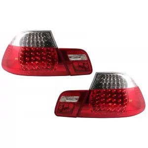 LED-Rücklichter für BMW 3er E46 Coupé ohne Facelift 1999-2003 Rot Klar-image-6083988