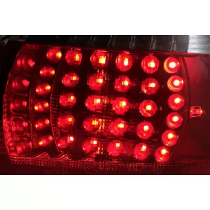 LED-Rücklichter für BMW 3er E46 Coupé ohne Facelift 1999-2003 Rot Klar-image-6083992