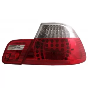LED-Rücklichter für BMW 3er E46 Coupé ohne Facelift 1999-2003 Rot Klar-image-6083993
