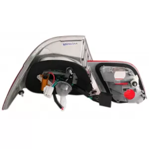 LED-Rücklichter für BMW 3er E46 Coupé ohne Facelift 1999-2003 Rot Klar-image-6083998