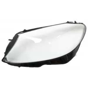 Headlights Lens Glasses suitable for Mercedes C-Class W205 Sedan S205 T-Model (2014-2018) Clear