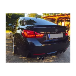 OLED Feux arrières pour BMW 4 F32 F33 F36 M4 F82 F83 13-19 rouge Dynamique Tournant Léger-image-6350785