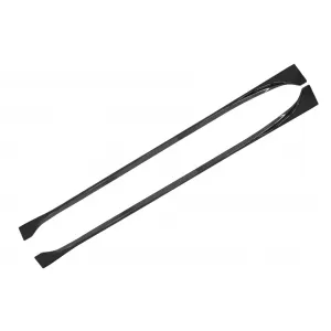 Aero Body Kit Extension suitable for Tesla Model 3 (2017-up) Carbon Look