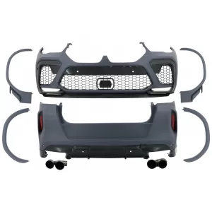 image-30-Komplett Bodykit für BMW X6 G06 10.2019+ X6M Look Radkästen Schalldämpfer Tipps