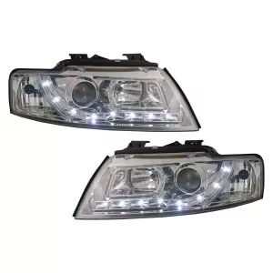 image-28-Fényszóró AUDI A4 B6 Cabrio (2000-2006) modellekhez, króm