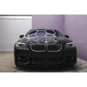 Grila central inferioara compatibila cu BMW Seria 5 F10 F11 M-Tech (2009-2017) cu distronic-image-6087896
