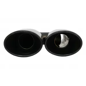 Ornamente compatibil cu sistemul de evacuare Mercedes C-Class E-Class S-Class CLS SL SLK W204 W211 W221 W219 E63 C63 Design Negru-image-6087858