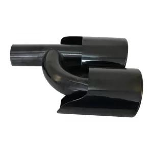 Ornamente compatibil cu sistemul de evacuare Mercedes C-Class E-Class S-Class CLS SL SLK W204 W211 W221 W219 E63 C63 Design Negru-image-6087859