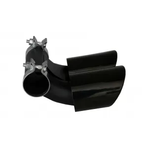 Ornamente Evacuare compatibil cu Porsche 718 Cayman Boxster 982 (2016-) Negru Lucios-image-6087552