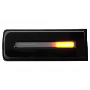 Stopuri Full LED compatibil cu Mercedes G-Class W463 (2008-2017) Facelift 2018 Design LED Dinamic Secvential Negru-image-6086662