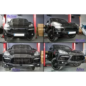 Front Bumper suitable for Porsche Cayenne 958 92A Pre-Facelift (06.2010-08.2014)