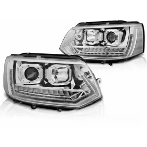 image-30-Teljes LED fényszóró nappali menetfénnyel VW Transporter T5 (2010-2015) modellekhez, dinamikus irányjelzővel