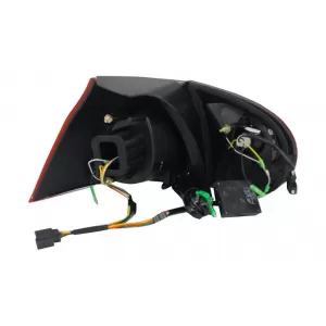 Stoßstangenverlängerung für VW Golf 5 V 03-07 LED Rückleuchten Auspuffanlage R32 Look-image-6084562