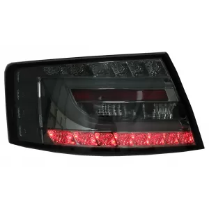 BARRE LED Feux arrières pour Audi A6 C6 4F Berline 04.2004-2008 6 PIN Fumée-image-6084942