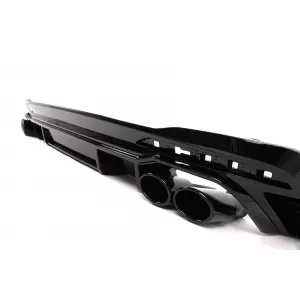 Rear Bumper Valance Diffuser suitable for Audi A4 B9 8W Facelift (2020-) only S-line RS Design