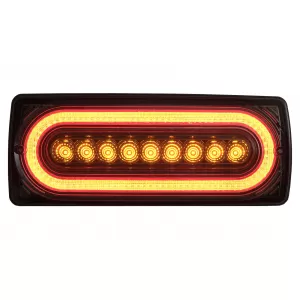 Teljes LED hátsó lámpa Mercedes G-osztály W463 (1989-2017), dinamikus irányjelző, füst-image-6086001