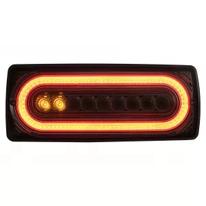 Teljes LED hátsó lámpa Mercedes G-osztály W463 (1989-2017), dinamikus irányjelző, füst-image-6086002