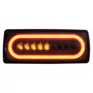 Teljes LED hátsó lámpa Mercedes G-osztály W463 (1989-2017), dinamikus irányjelző, füst-image-6086003