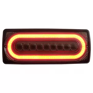 Teljes LED hátsó lámpa Mercedes G-osztály W463 (1989-2017), dinamikus irányjelző, füst-image-6086004