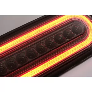 Teljes LED hátsó lámpa Mercedes G-osztály W463 (1989-2017), dinamikus irányjelző, füst-image-6086006