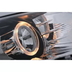 Faruri Angel Eyes compatibil cu VW Passat B6 3C (03.2005-2010) Crom LHD sau RHD-image-6093548