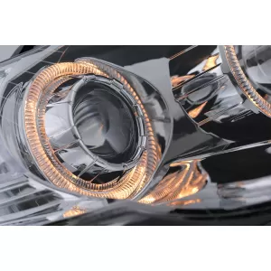 Faruri Angel Eyes compatibil cu VW Passat B6 3C (03.2005-2010) Crom LHD sau RHD-image-6093549