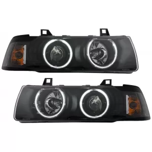 image-42-Angel Eyes CCFL fényszóró BMW 3 E36 (1992-1998), fekete
