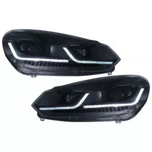 image-44-LED Scheinwerfer für VW Golf 6 VI 2008-2013 Facelift G7.5 Look Fließend Dynamisch Linkslenker