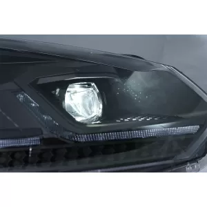 LED Scheinwerfer für VW Golf 6 VI 2008-2013 Facelift G7.5 Look Fließend Dynamisch Linkslenker-image-6088138