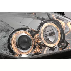 Faruri Angel Eyes compatibil cu Opel Vectra C / Signum Facelift (09.2005-2008)-image-6086960