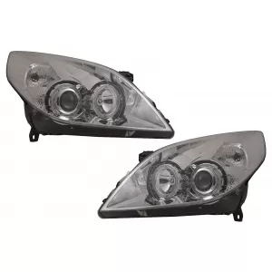 Faruri Angel Eyes compatibil cu Opel Vectra C / Signum Facelift (09.2005-2008)-image-6086965