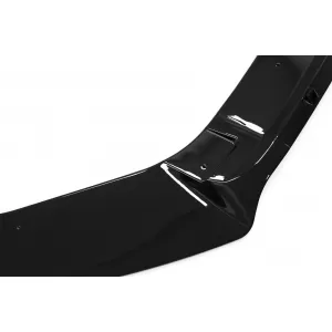 Front Bumper Lip Extension Spoiler with Rear Bumper Extension Splitter suitable for VW Golf 7.5 GTI (2017-2020) Black