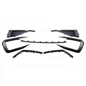 Frontstoßstange Gitter Lippe Erweiterungsspoiler für VW Jetta Mk7 2019-2020 GLI Look-image-6087520