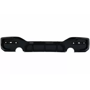Front Bumper Lip Spoiler suitable for BMW 1 Series F20 F21 LCI (2015-2019) with Rear Bumper Spoiler Valance Diffuser and Side Skirts Extensions Hatchback M Sport Piano Black