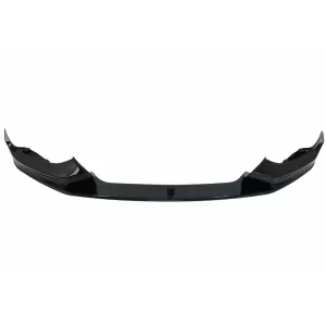 Front Bumper Lip Spoiler suitable for BMW 1 Series F20 F21 LCI (2015-2019) with Rear Bumper Spoiler Valance Diffuser and Side Skirts Extensions Hatchback M Sport Piano Black