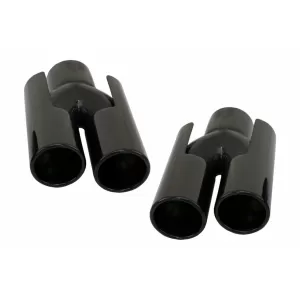 Heckstoßstange für BMW 3 E92 Coupe E93 Cabrio 2006-2010 Tipps Glänzend schwarz M3 Look-image-6087747