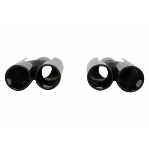 Heckstoßstange für BMW 3 E92 Coupe E93 Cabrio 2006-2010 Tipps Glänzend schwarz M3 Look-image-6087748