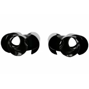 Heckstoßstange für BMW 3 E92 Coupe E93 Cabrio 2006-2010 Tipps Glänzend schwarz M3 Look-image-6087756