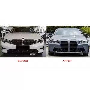 Front Bumper suitable for BMW 3 Series G20 Sedan G21 Touring (2018-Up) G80 M Design